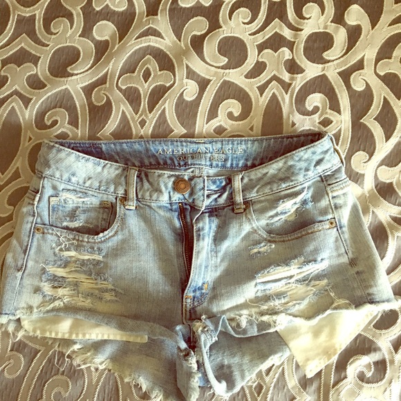 American Eagle Outfitters Pants - American Eagle Ripped Shorties