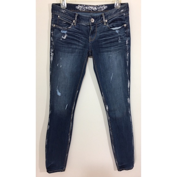 Express Denim - Express Jean Legging Zelda Slim Fit Ultra Low Rise
