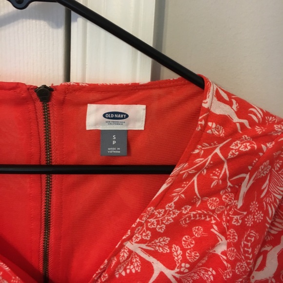 Orange old navy dress-- never wore it! - Picture 2 of 2