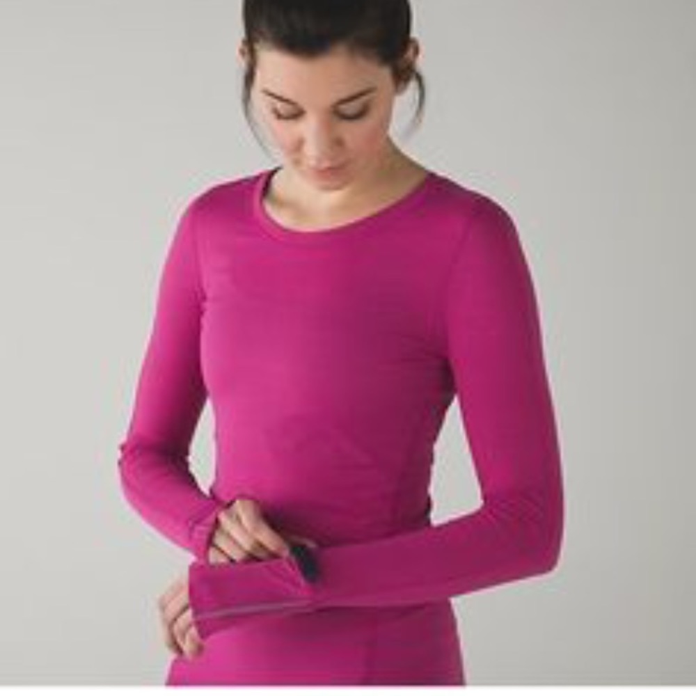Lululemon 5 mile long sleeve NWOT