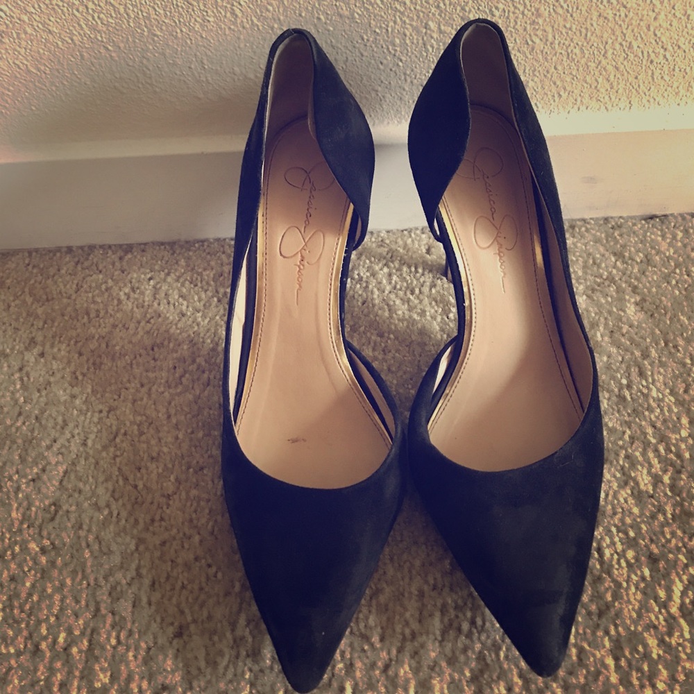 Jessica Simpson pointy toe pumps