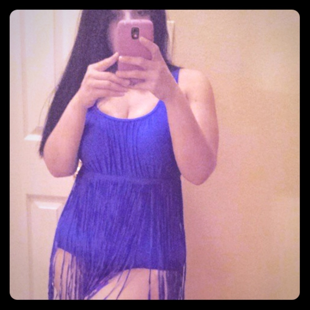 Bathing suit with Fringes
