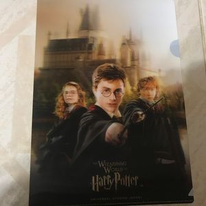HARRY POTTER STATIONERY FOLDER UNIVERSAL JAPAN