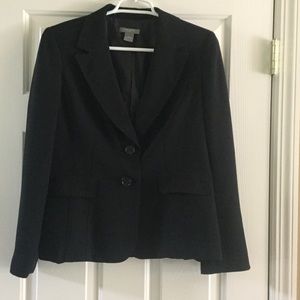 Ann Taylor tailored black blazer