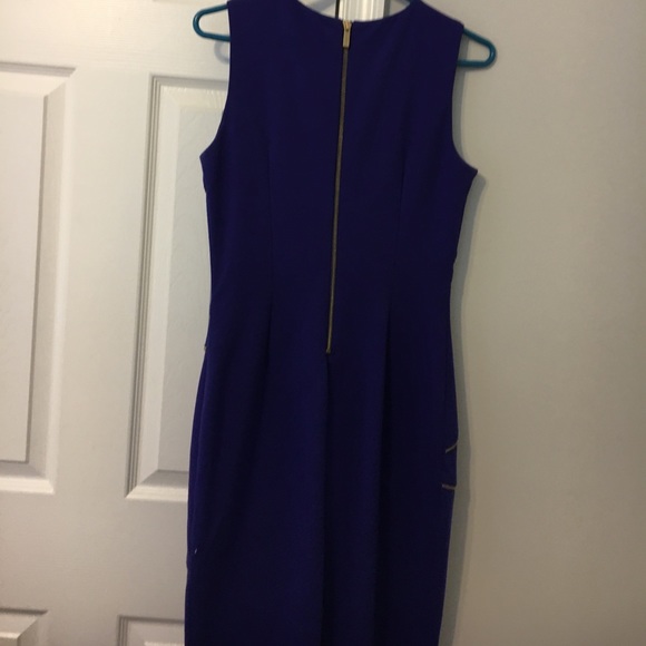 Purple zipper dress - Picture 2 of 2