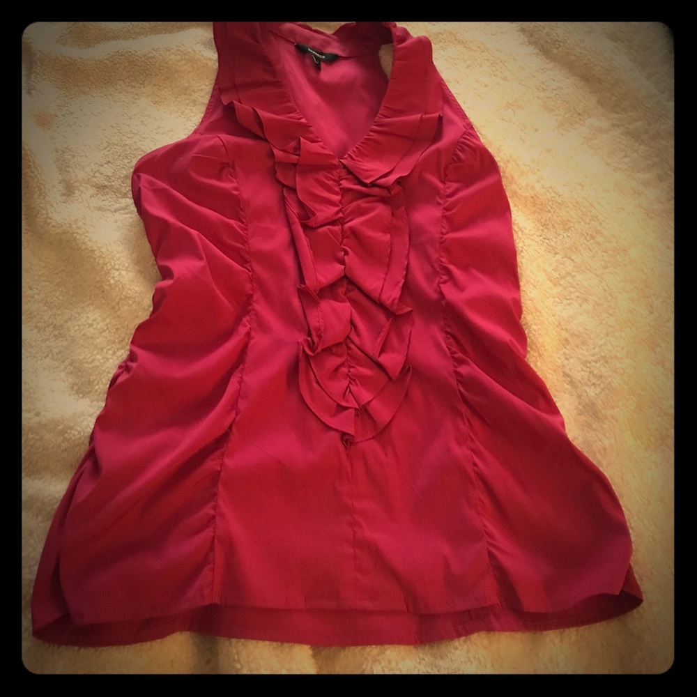 Express pink sleeveless