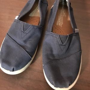 Boys Toms Blue Sneaker