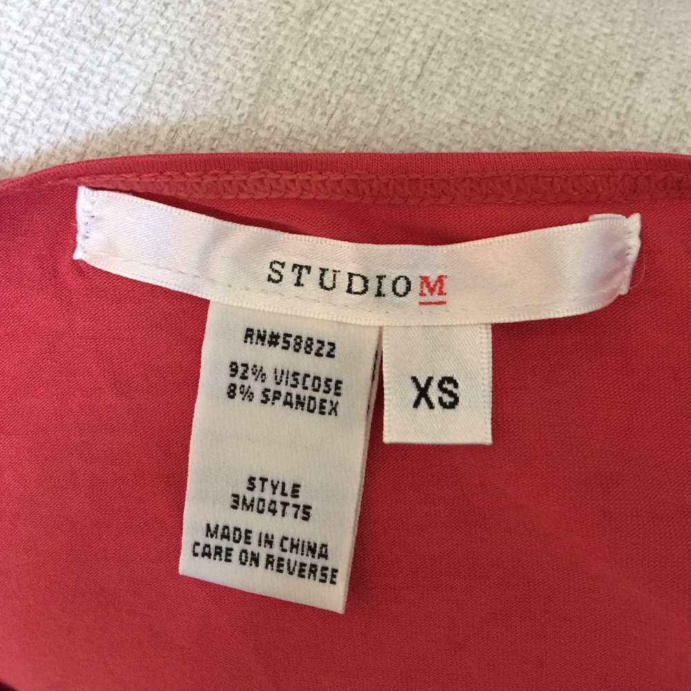 Studio M - orange top - Picture 5 of 5