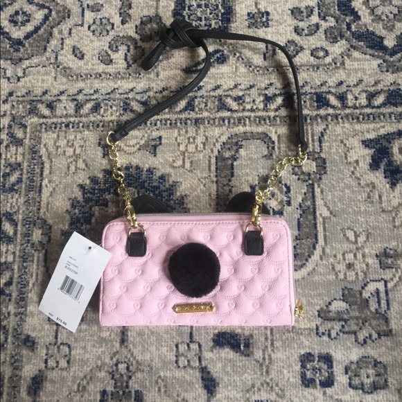 BETSEY JOHNSON: Cat Wallet on A String Clutch 👛 - Picture 2 of 7