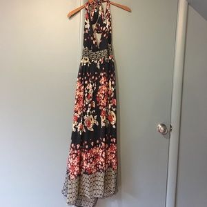 Floral maxi dress