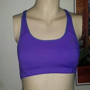 Nike Air Dri-Fit Purple Sports Bra Size XS