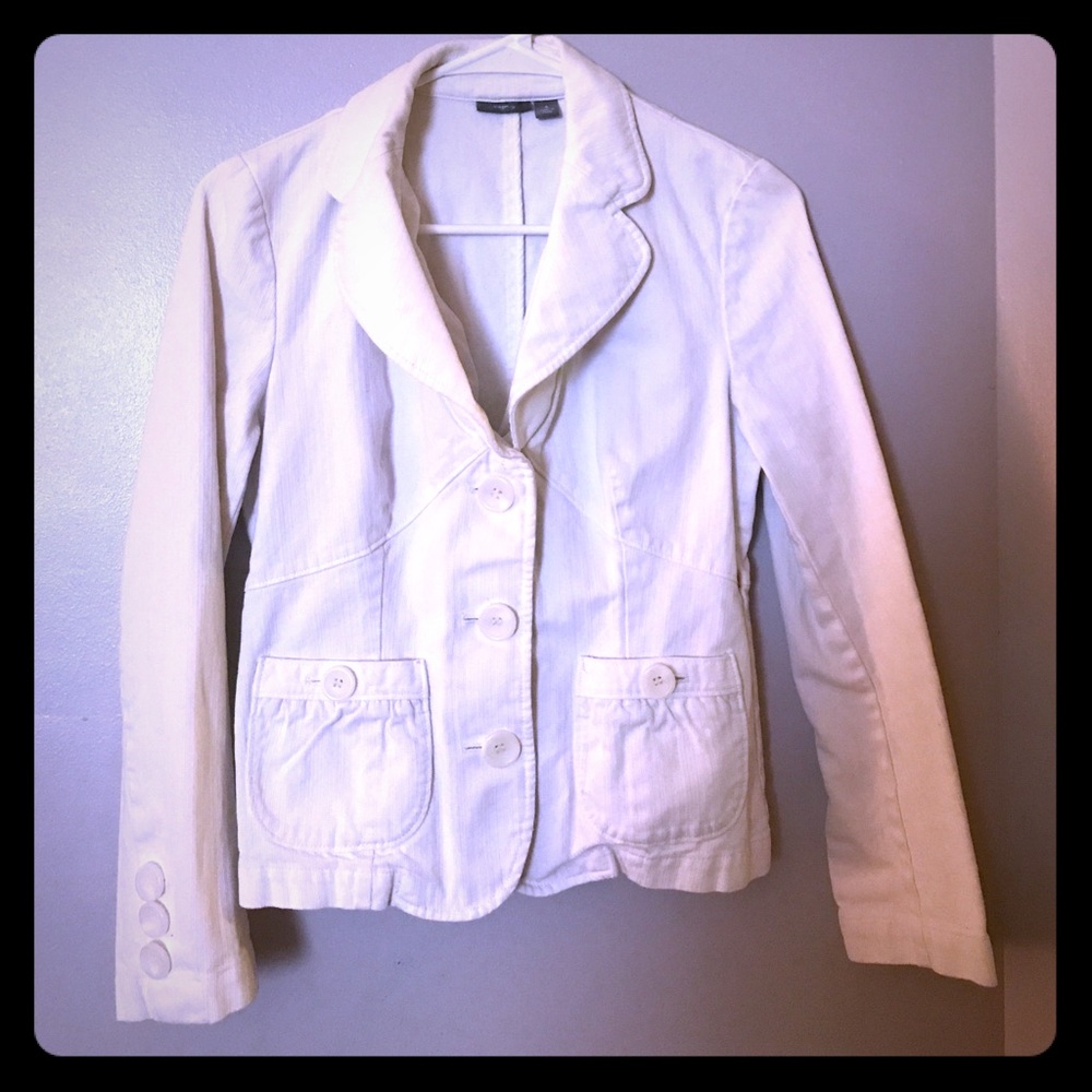 White blazer