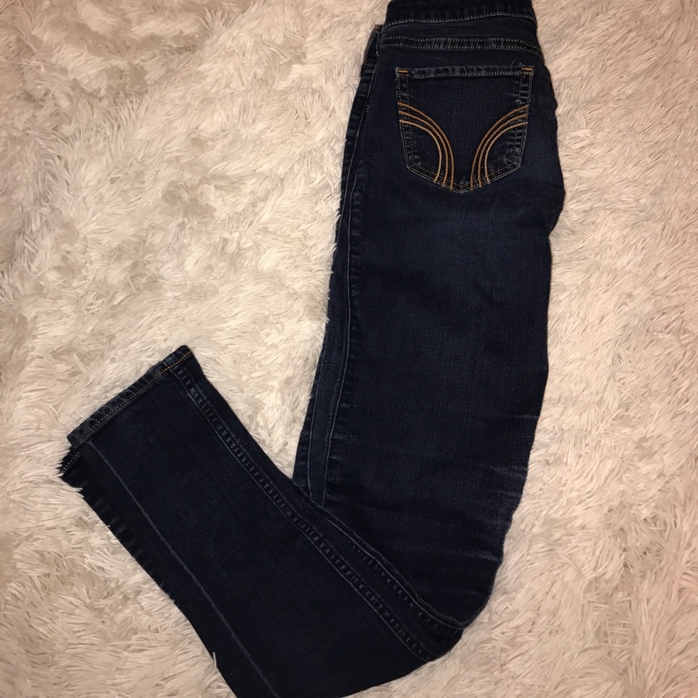 Dark wash hollister jeggings