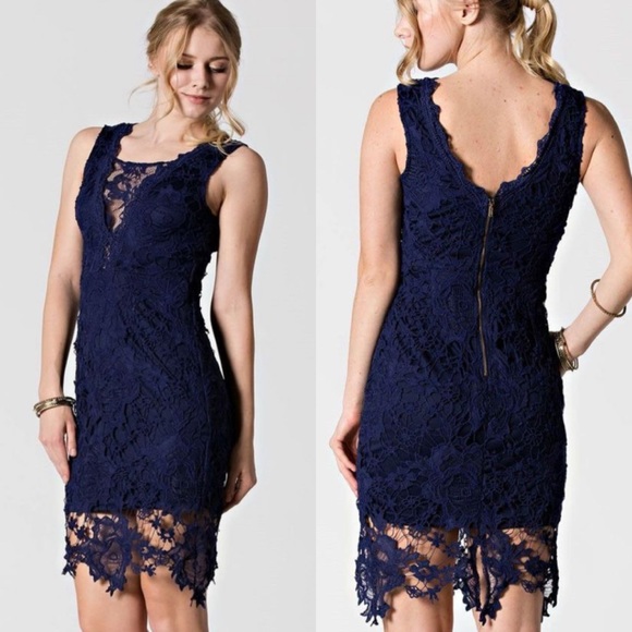 Soieblu Dresses & Skirts - Brand New Soieblu Crochet Dress Size M