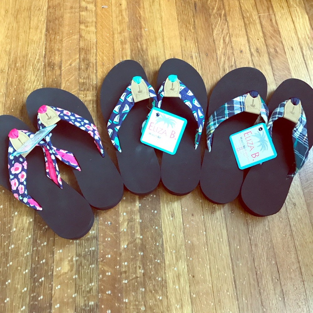 Eliza B flip flops