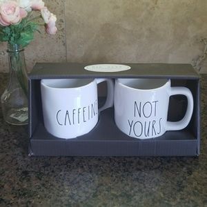 Rae Dunn mug set