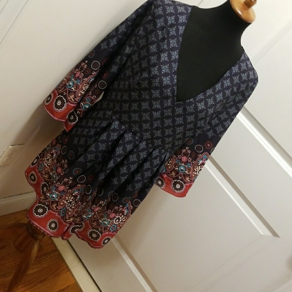 NWOT Mini silk dress