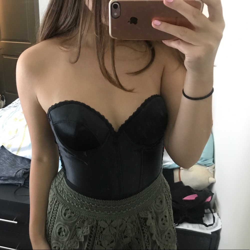 Vs bustier top