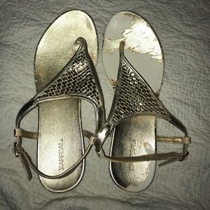 XAppeal Gold Sandals