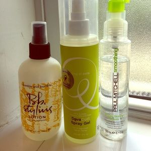 Hair products bumble&bumble PaulMitchell DevaCurl
