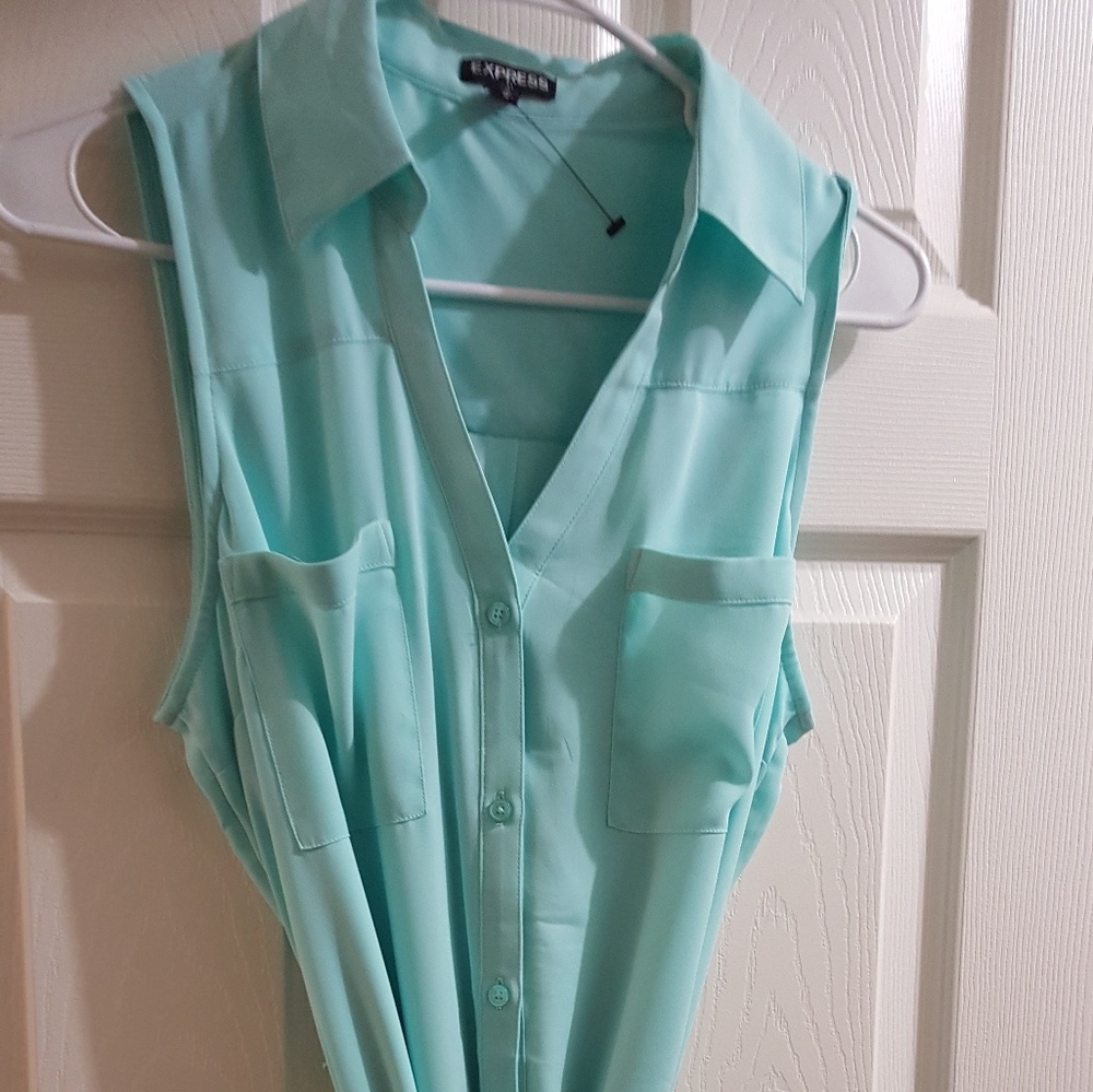 Knee lenght short sleeve dress