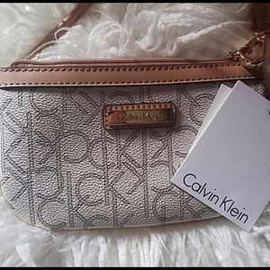 NWT CK Monogram Wristlet