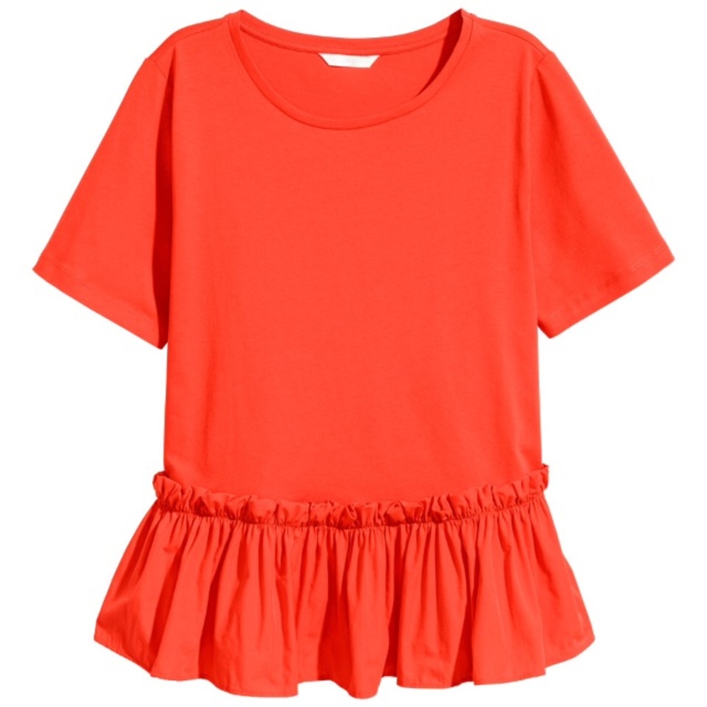 H&M | Flirty Peplum Top
