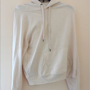 Forever 21 tilted peach sweatshirt