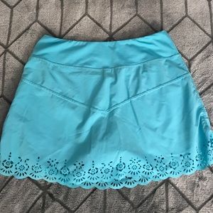 Teal Golf/Running Skort