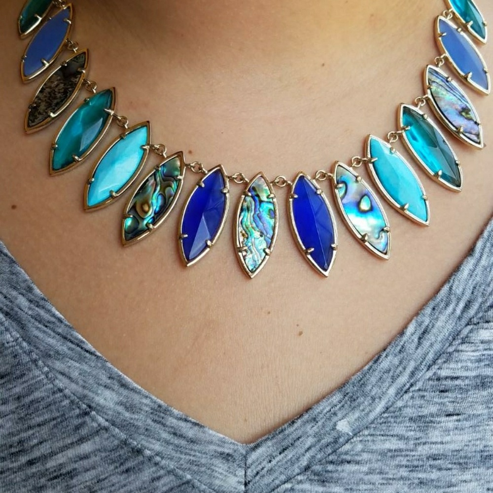Kendra Scott Blue Nyla Necklace