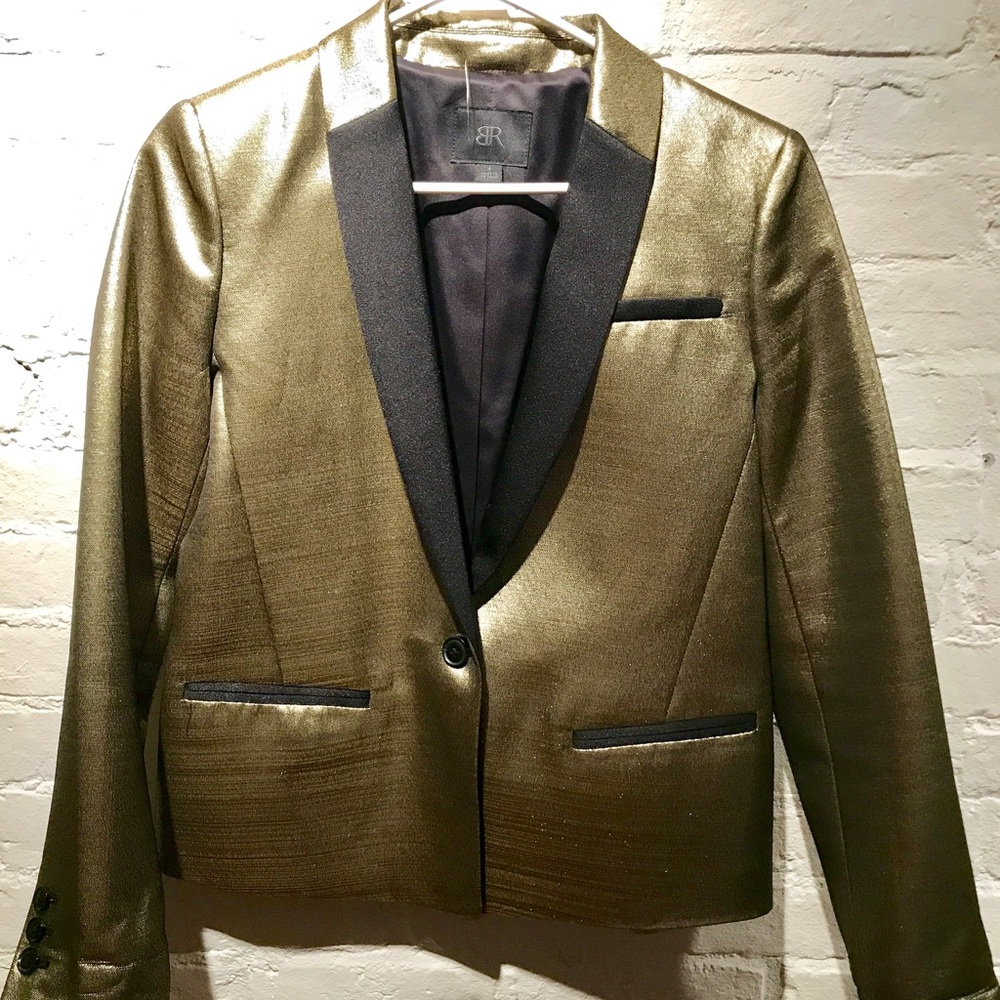 Gold blazer