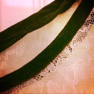 unbranded Tops - Lace and velvet Blouse unbranded Tops - Lace and velvet Blouse