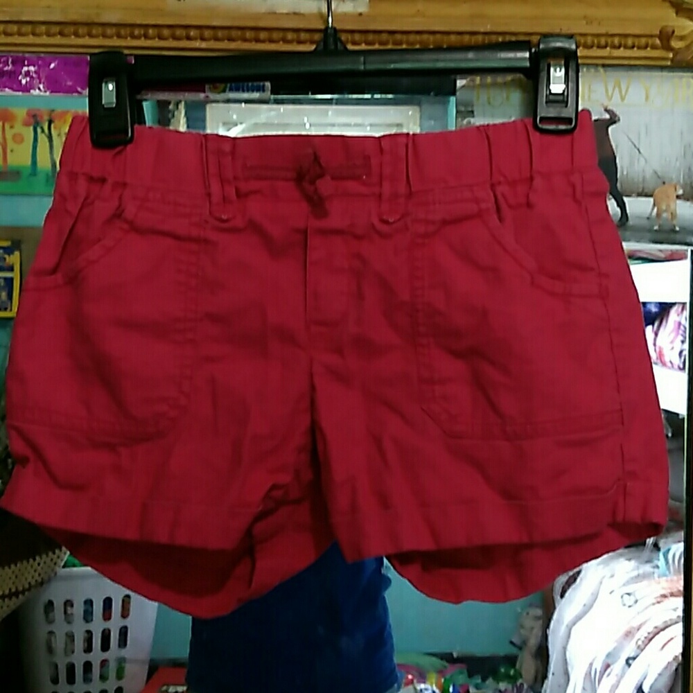 Pink shorts