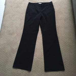 New York and Co black dress pants. Flair leg size8