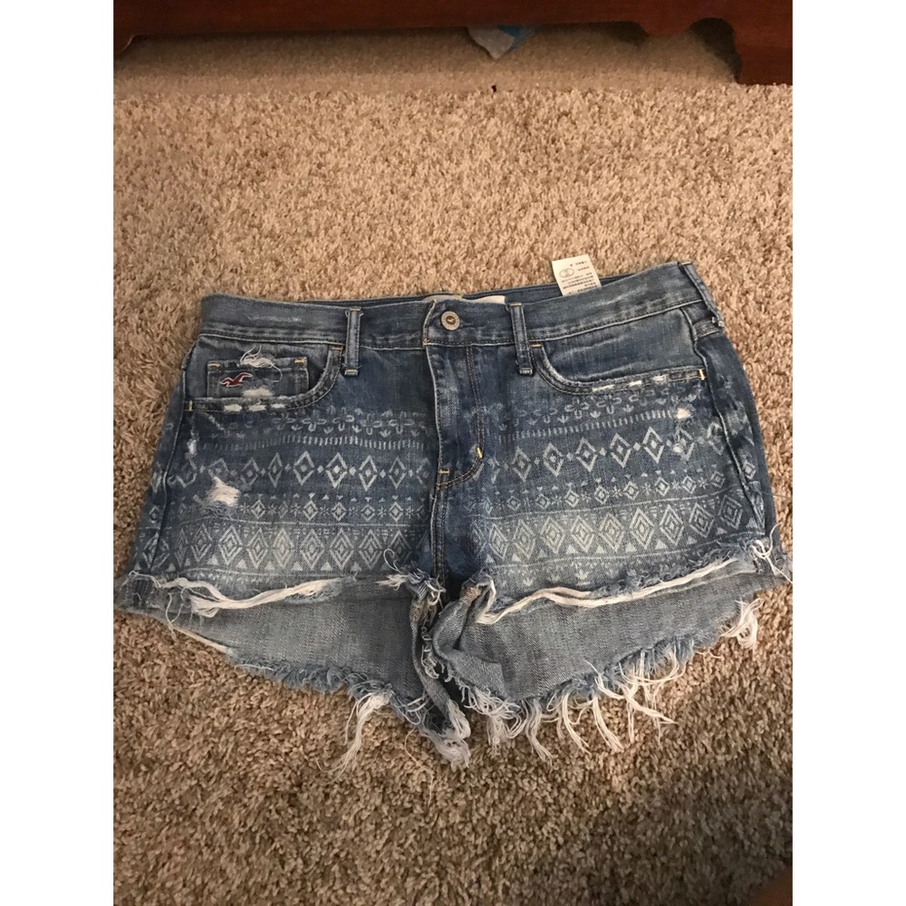 Hollister Aztec Jean Shorts
