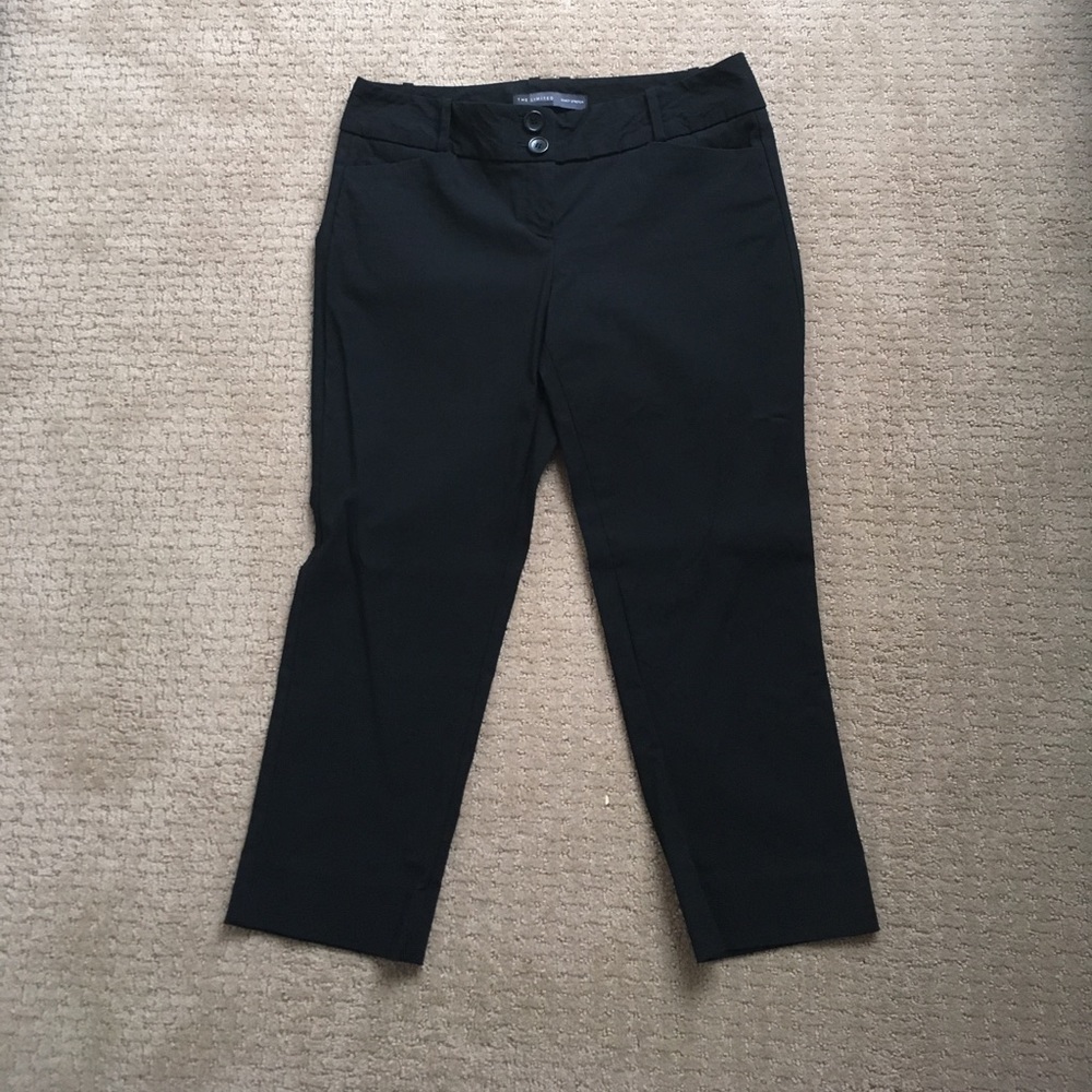 The Limited black dress capris