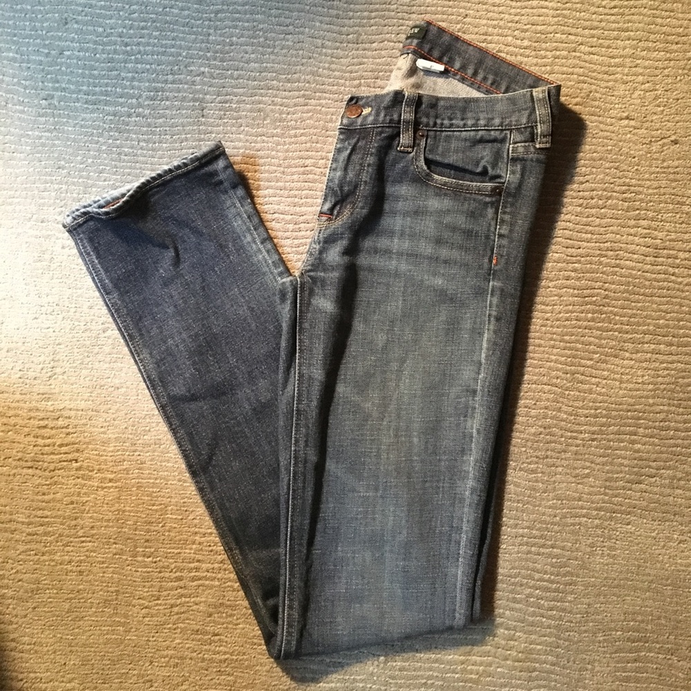 Size 27 Long, J. Crew jeans, great condition!