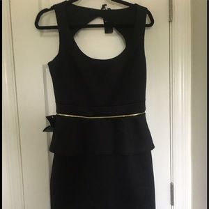 Sexy BEBE Peplum Dress