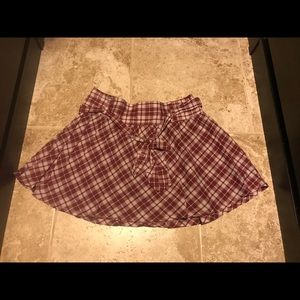 Plaid skirt