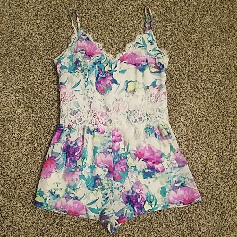 Floral romper