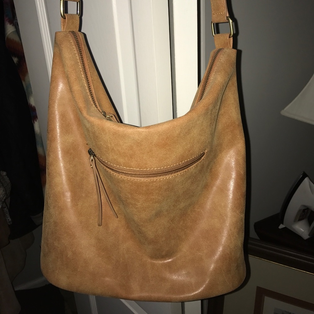 camel color altard state boho bag
