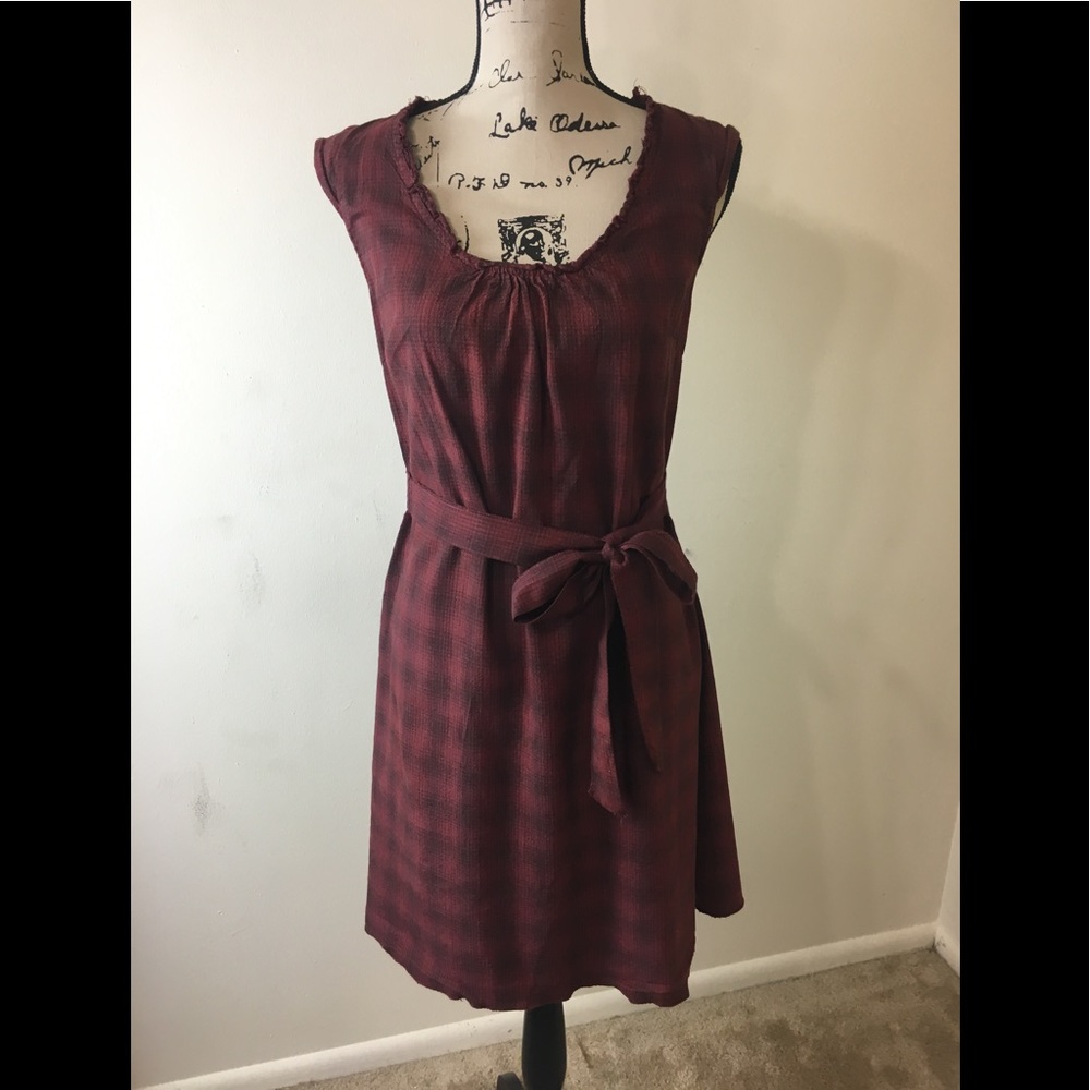 Converse Grunge Burgundy Summer Dress Like New