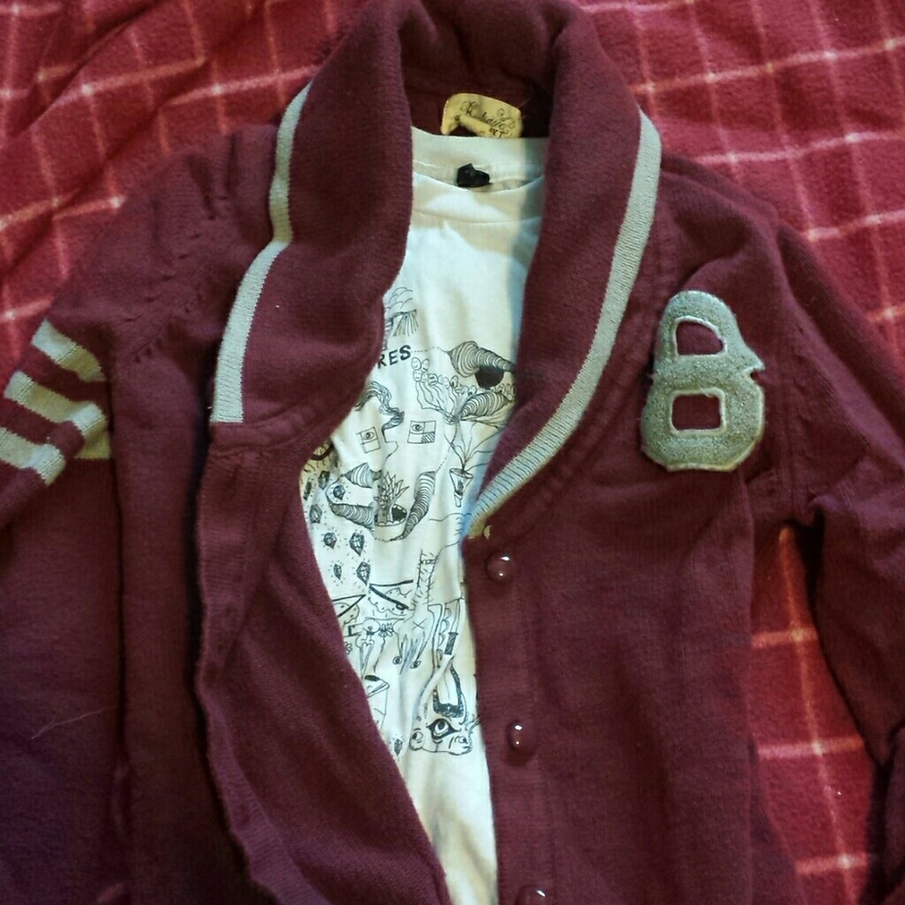 Letterman sweater
