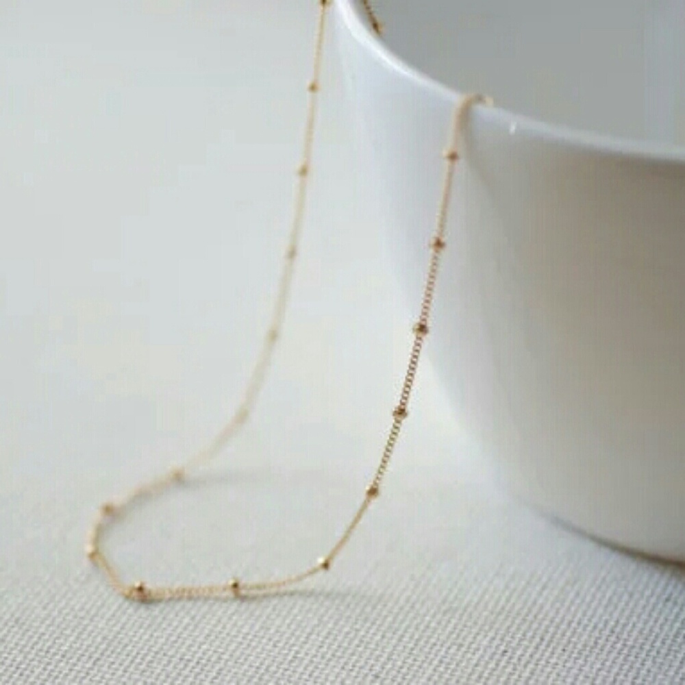 Boho hippie gold choker