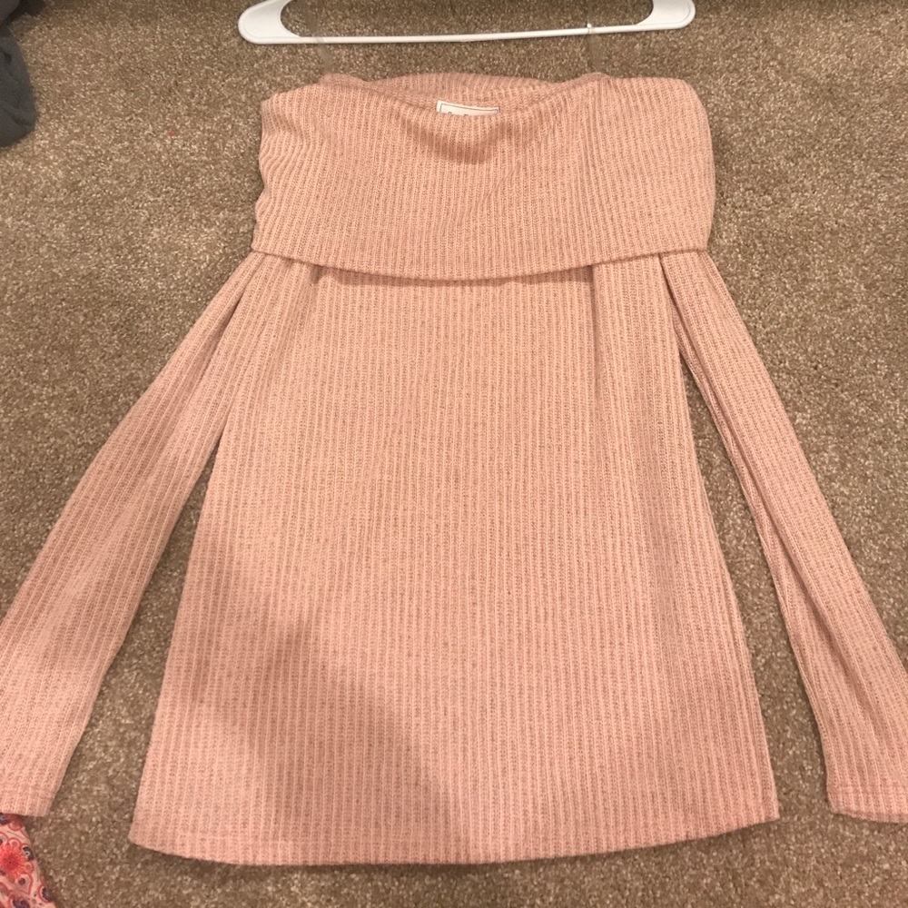 Off Shoulder Sweater