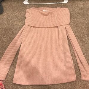 Off Shoulder Sweater