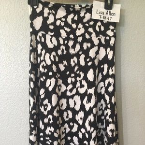 LuLaRoe Azure Skirt XS