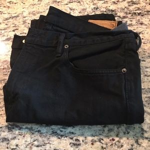 36x30 Black Straight Tapered Ralph Lauren Je