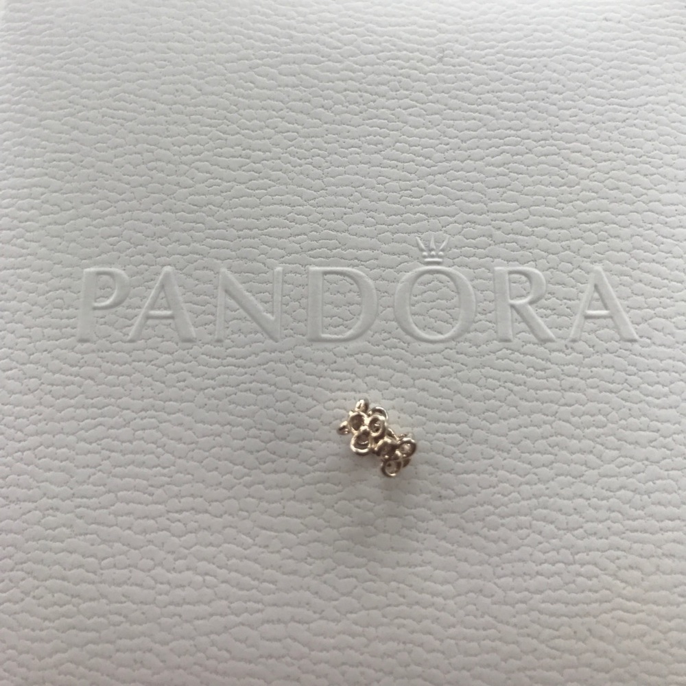 Authentic "Trinity" 14k Pandora Spacer