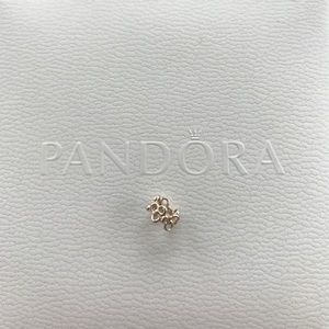Pair of Authentic "Trinity" 14k Pandora Spacer